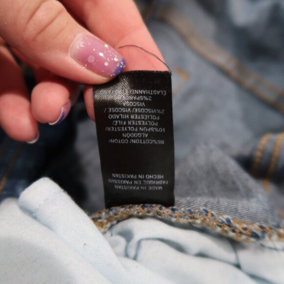 Kenneth Cole Jeans Men 36x30 Slim Fit Whiskering Dark Wash Stretch Preppy City - Picture 9 of 14